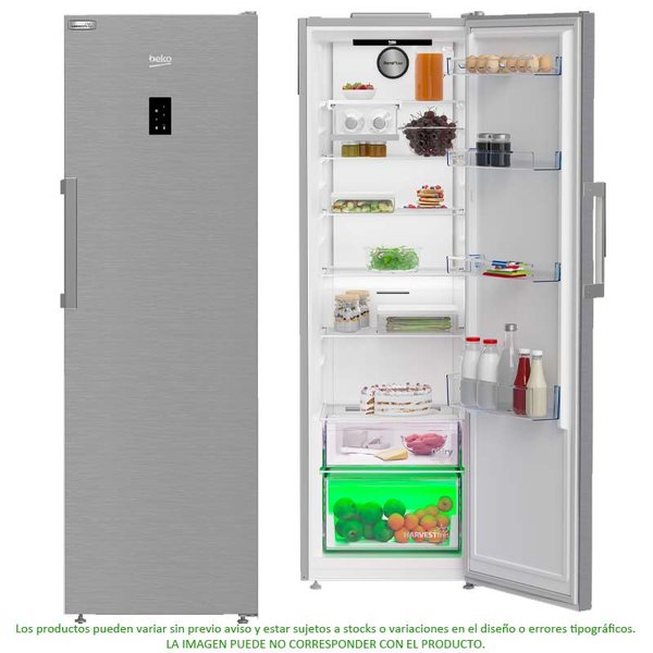Frigorífico BEKO B3RMLNE444HXB 185x60CM