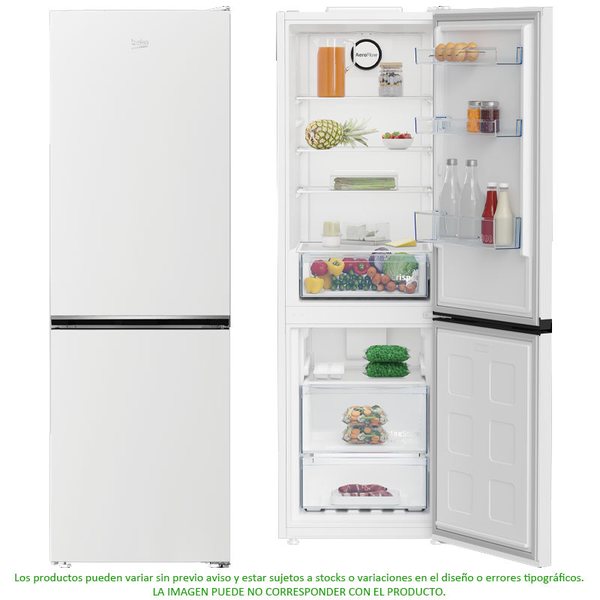 Frigorífico Combi BEKO B1RCNE364W 186x60CM